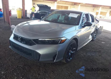 2025 Honda Civic Sport из США, поврежденный, VIN 2HGFE2F59SH536245